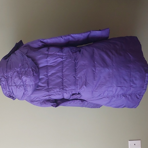 Purple coat, size M, 50% down - Picture 5 of 12